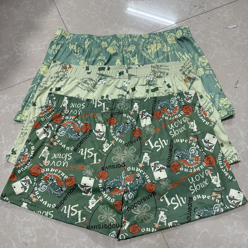 Men's American Style Boxer Shorts Loose Fit Breathable Comfortable Plu photo 4 (style SM-8975CD)