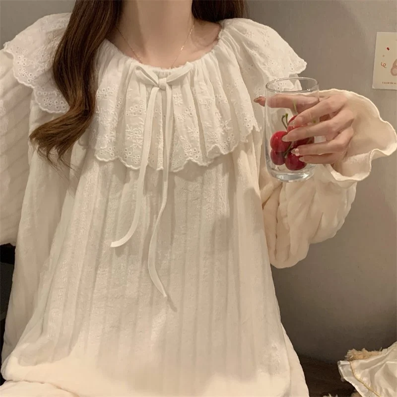 双面法兰绒240g套装女秋冬保暖家居服款号8905M-XXL 细节图1