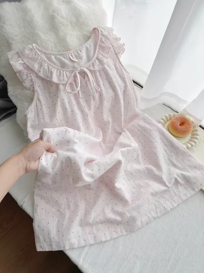 Women's Cloud Cotton Pajama Set - Loose, Soft & Skin-Friendly for Home photo 3 (style SM-E85F40)