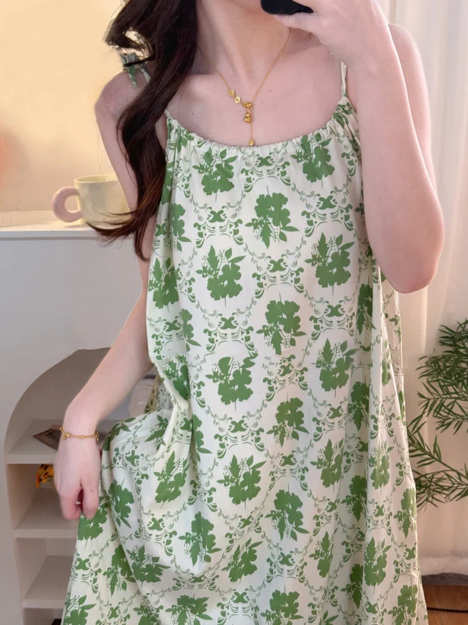 Women's Cloud Cotton Pajama Set - Loose, Soft & Skin-Friendly for Home photo 2 (style SM-A52307)