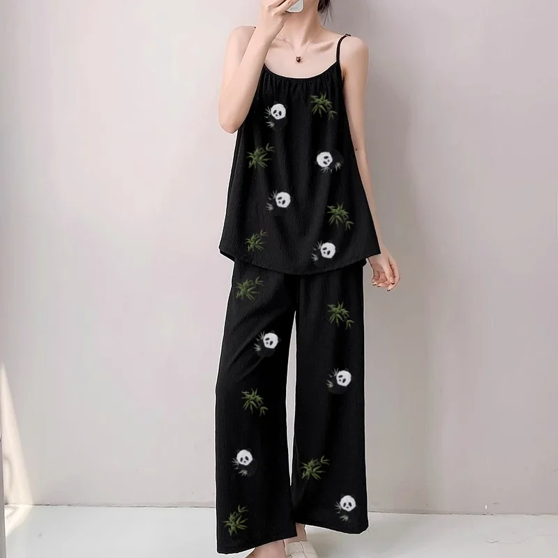 Women's Cloud Cotton Pajama Set, Soft Skin-Friendly Loose Comfortable photo 4 (style SM-C46ED7)