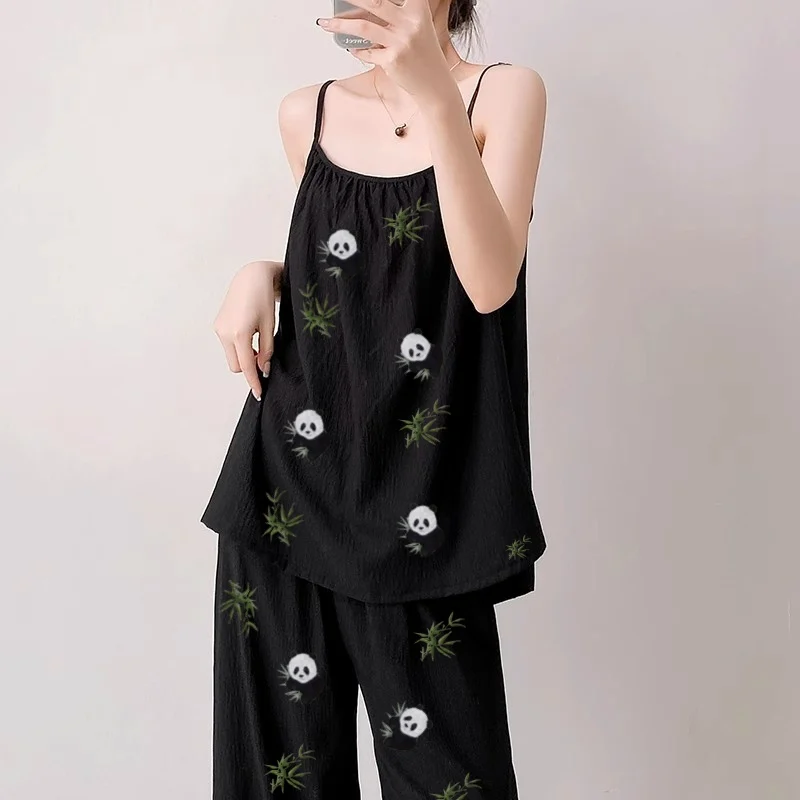 Women's Cloud Cotton Pajama Set, Soft Skin-Friendly Loose Comfortable photo 5 (style SM-C46ED7)