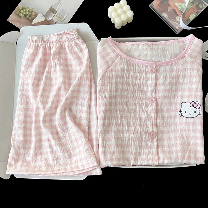 Women's Cloud Cotton Pajama Set, Soft Skin-Friendly Loose Comfortable Loungewear