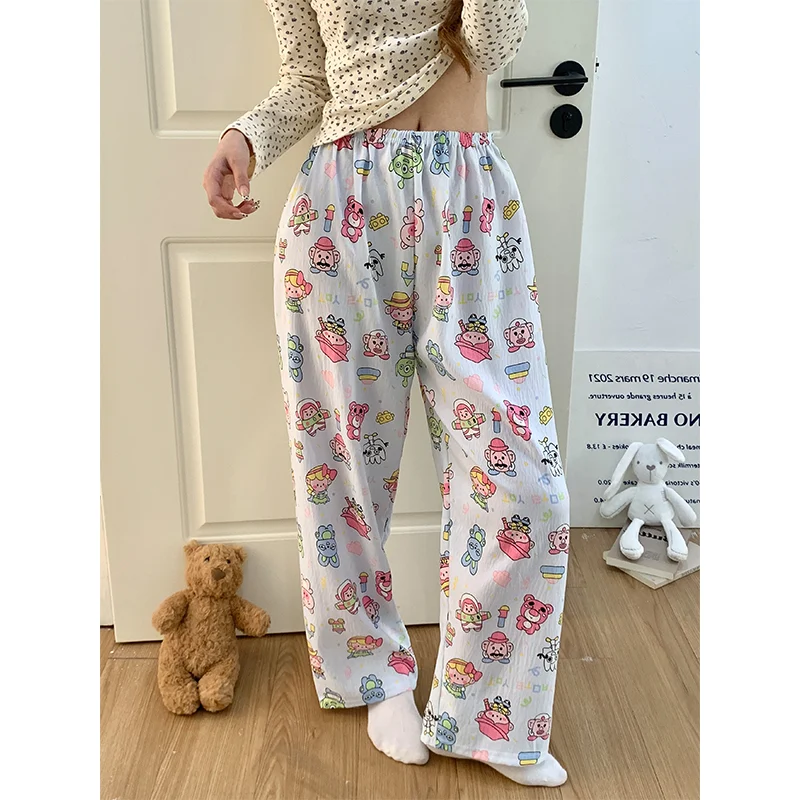 Women's Cloud Cotton Pajama Set, Soft Skin-Friendly Loose Comfortable photo 2 (style SM-113AB0)