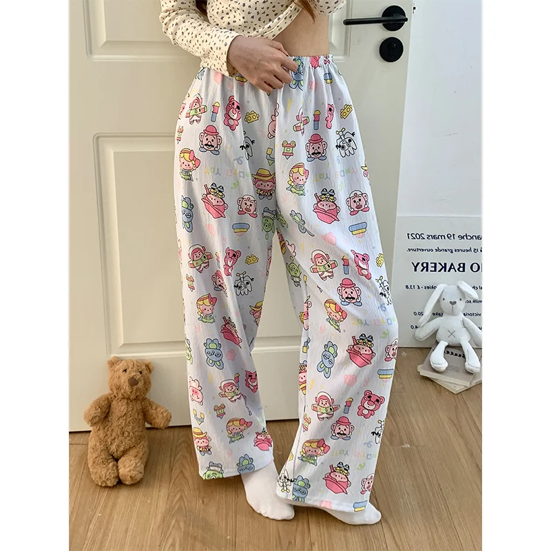 Women's Cloud Cotton Pajama Set, Soft Skin-Friendly Loose Comfortable photo 3 (style SM-113AB0)