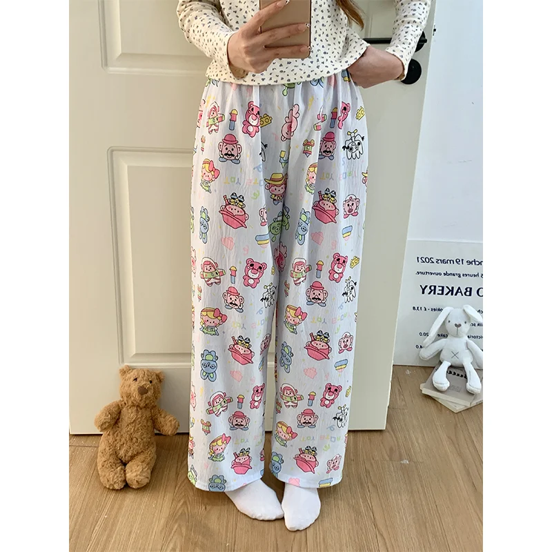 Women's Cloud Cotton Pajama Set, Soft Skin-Friendly Loose Comfortable photo 5 (style SM-113AB0)