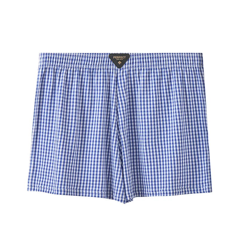 Men's Cotton Loose Thin Breathable Casual Boxer Shorts Large Size Summ photo 5 (style SM-78FC56)