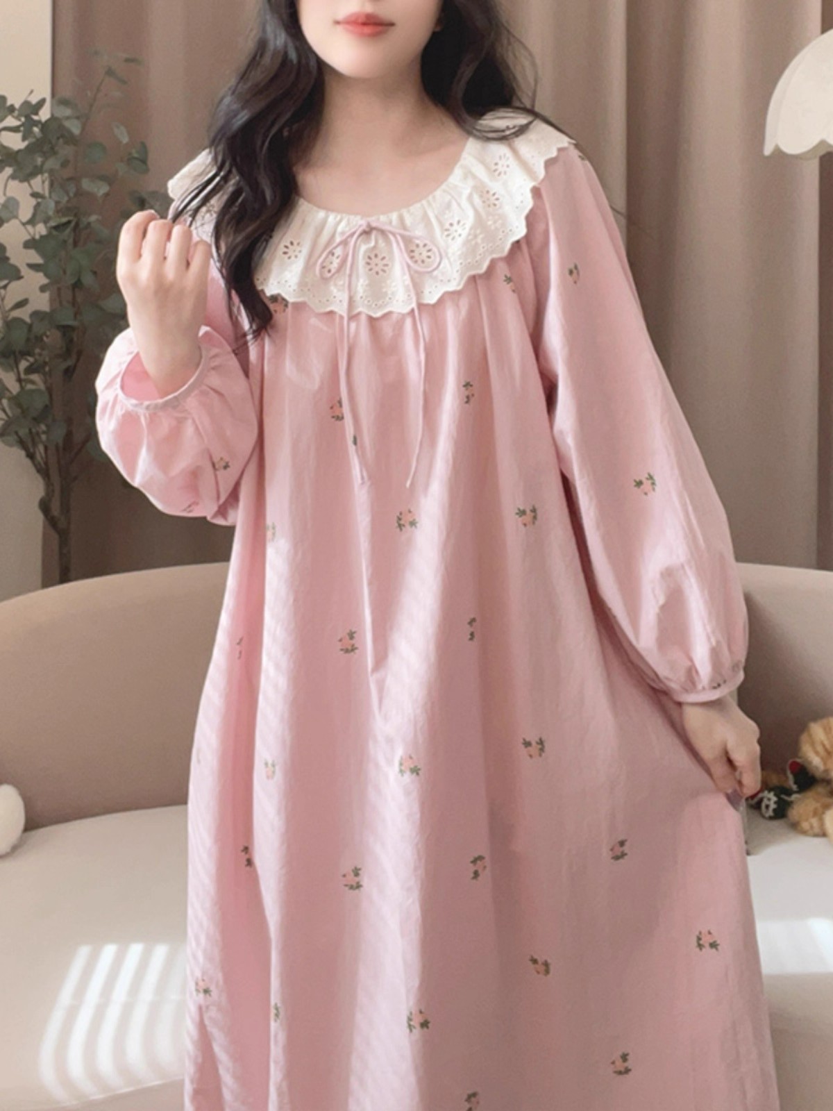 Summer Cloud Cotton With Pads Homewear Women Short Sleeve Shorts 2 Pcs photo 3 (style 00010003)