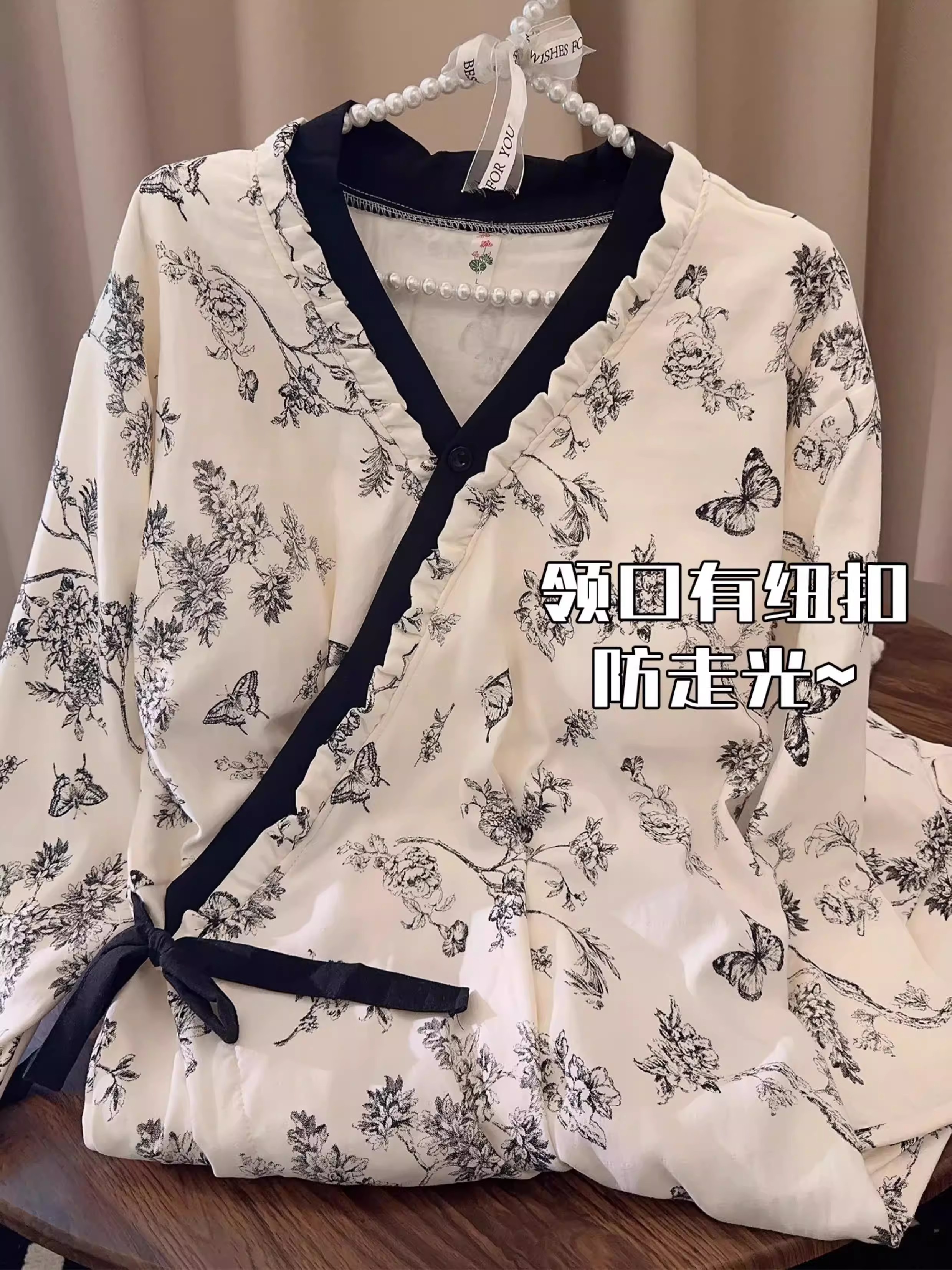 Summer Cloud Cotton No Pads Homewear Women Short Sleeve Shorts 2 Pcs B photo 7 (style 0017)