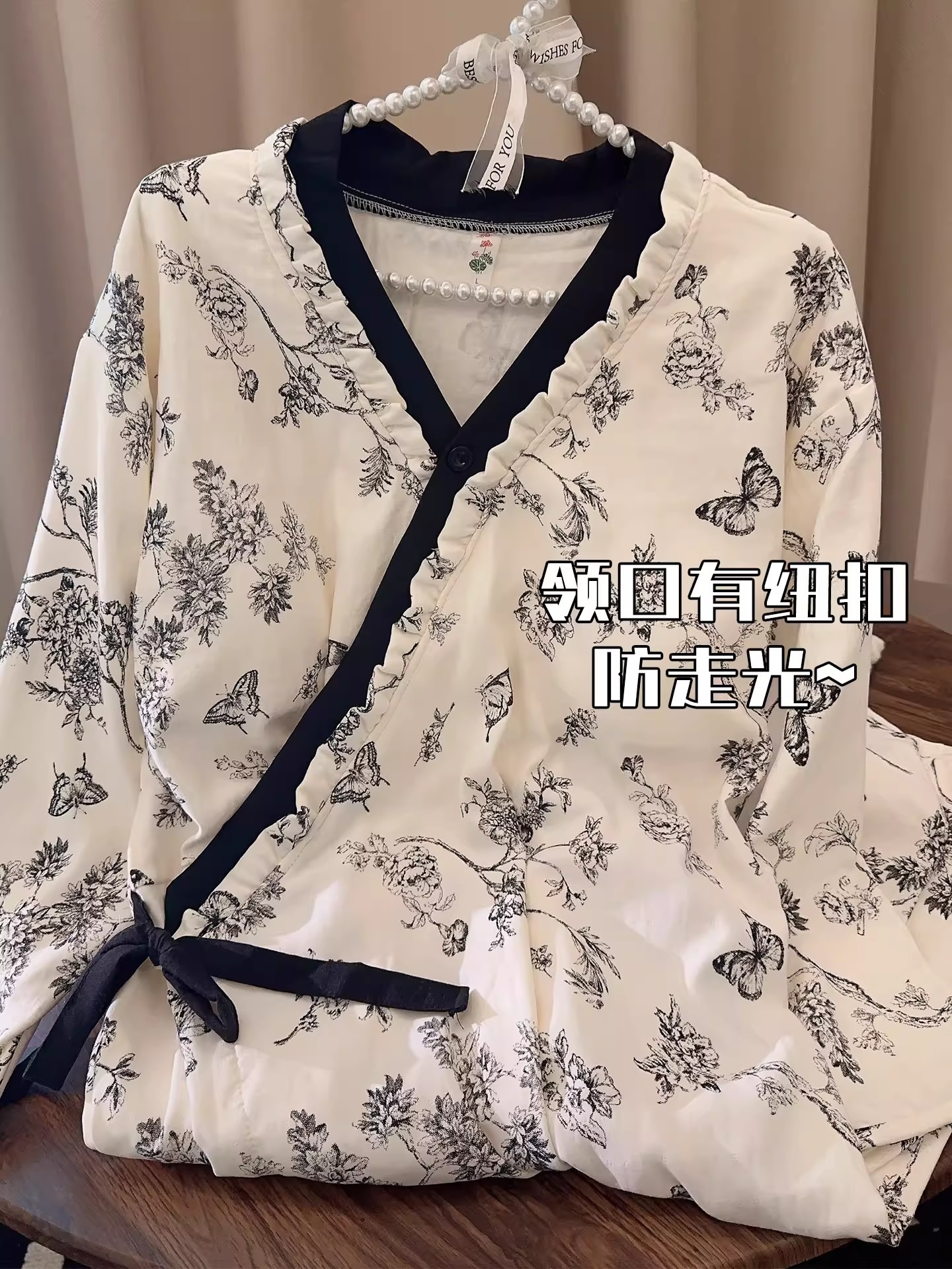 Summer Cloud Cotton No Pads Homewear Women Short Sleeve Shorts 2 Pcs B photo 2 (style 0017)