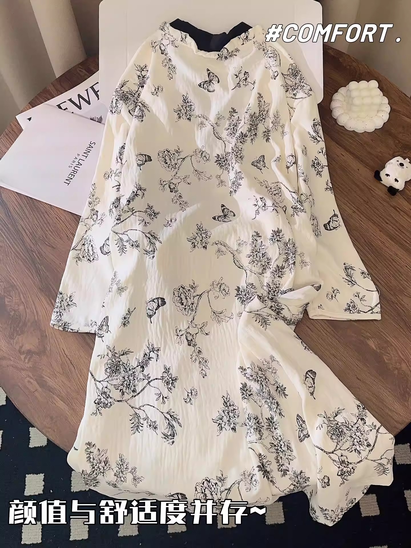 Summer Cloud Cotton No Pads Homewear Women Short Sleeve Shorts 2 Pcs B photo 5 (style 0017)