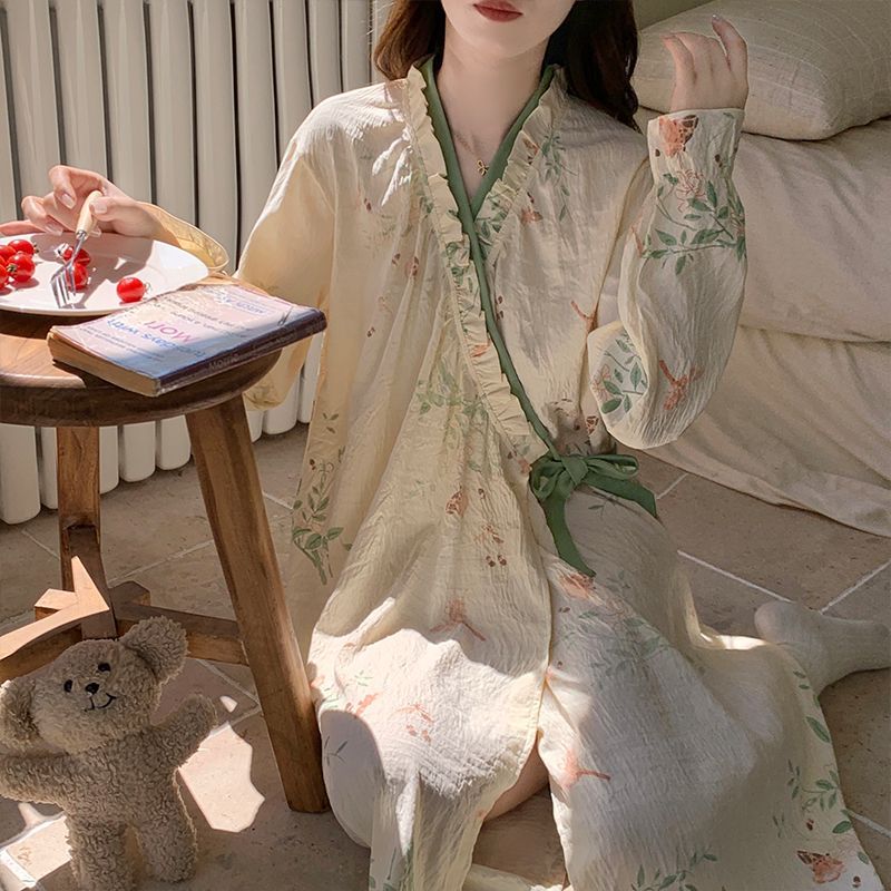 Summer Cloud Cotton Homewear Women Short Sleeve Shorts 2 Pcs Breathabl photo 5 (style 0021)