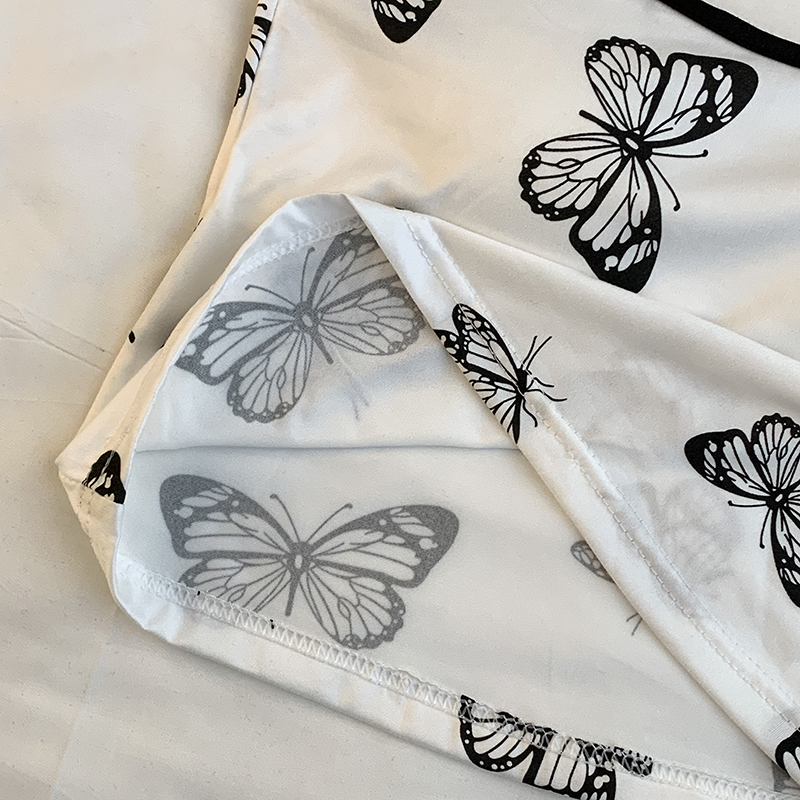 Summer Cotton Homewear Women Short Sleeve Shorts 2 Pcs Breathable Comf photo 5 (style 02)