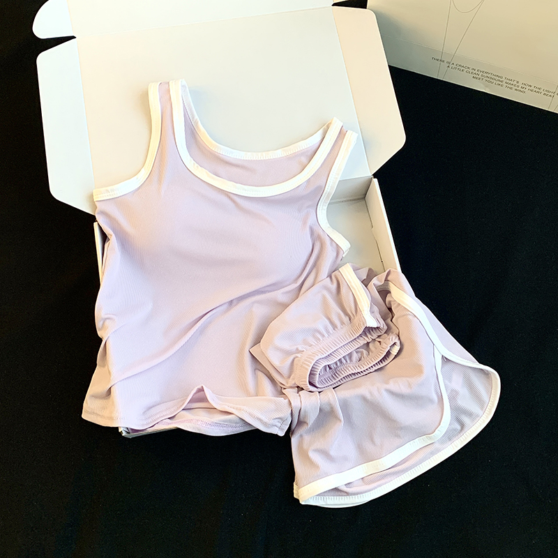 Summer Cotton Homewear Women Short Sleeve Shorts 2 Pcs Breathable Comf photo 5 (style 06)