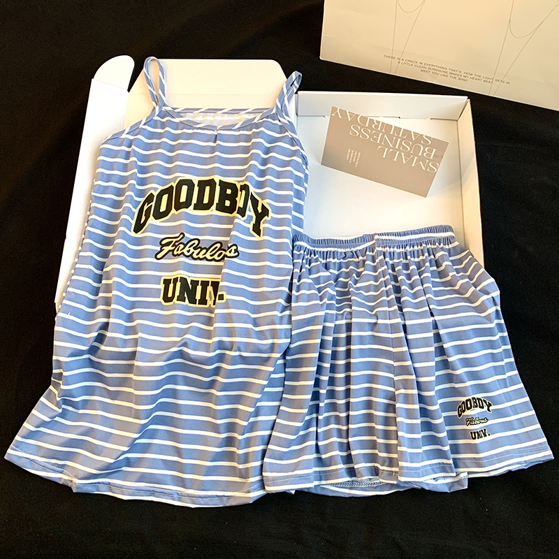 Summer Cotton Homewear Women Short Sleeve Shorts 2 Pcs Breathable Comf photo 2 (style 07)