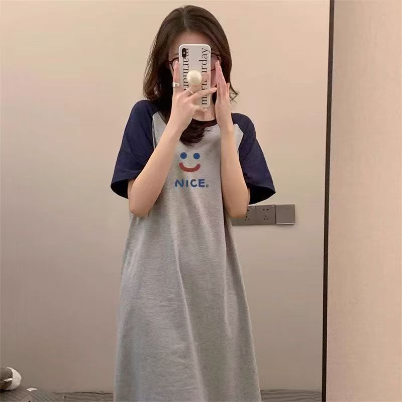 Summer Cotton Camisole Homewear Women Short Sleeve Shorts 2 Pcs Breath photo 6 (style 1000)