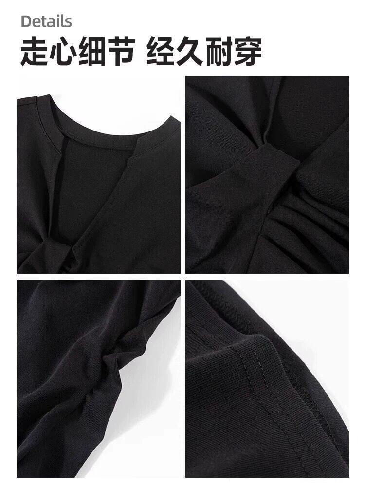 Petite Beautiful Set Women Summer Korean Off Shoulder Short Sleeve Pol photo 2 (style 1039155778370)