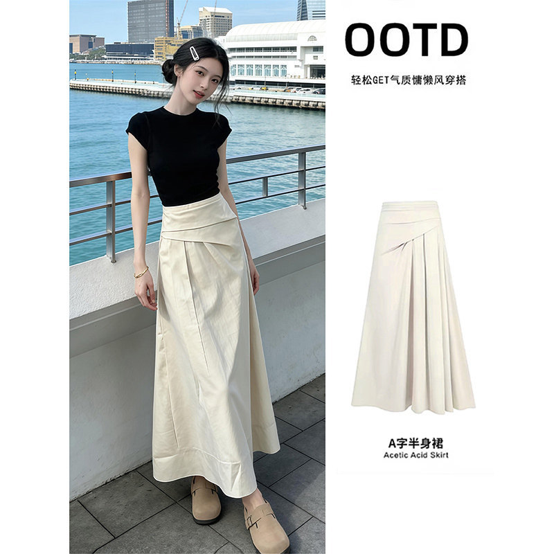 Skirt Women Summer 2026 New Unique Beautiful Korean Long Skirt Short S photo 6 (style 1057079079681)