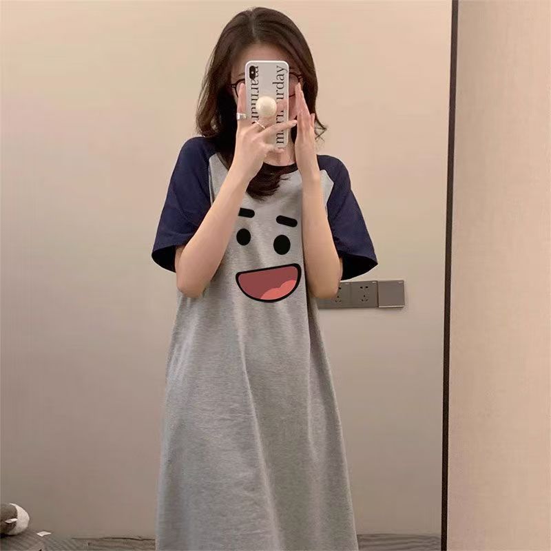 Summer Cotton-Like Homewear Women Short Sleeve Shorts 2 Pcs Breathable Comfort Wholesale