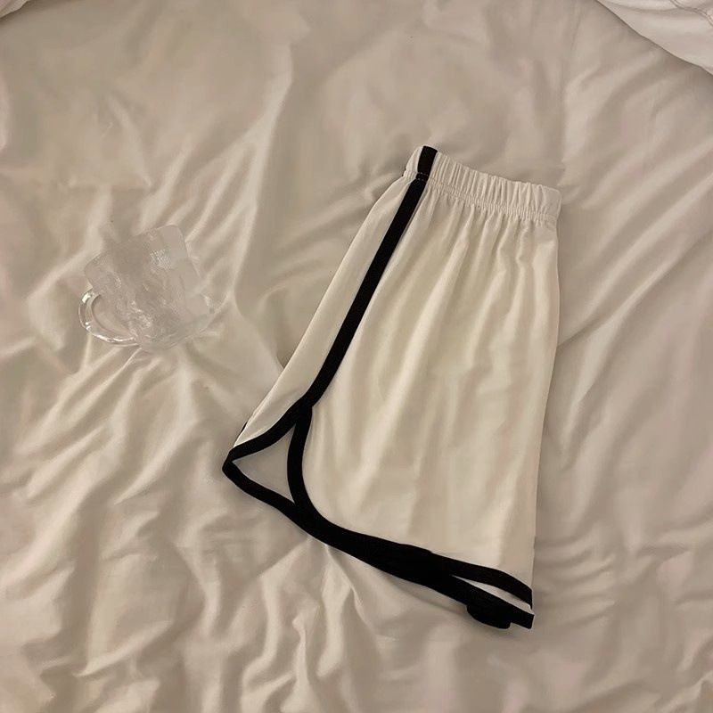 Women's Summer Cotton-Like Casual Sleepwear Set - Short Sleeve Top & S photo 7 (style SM-7DB886)