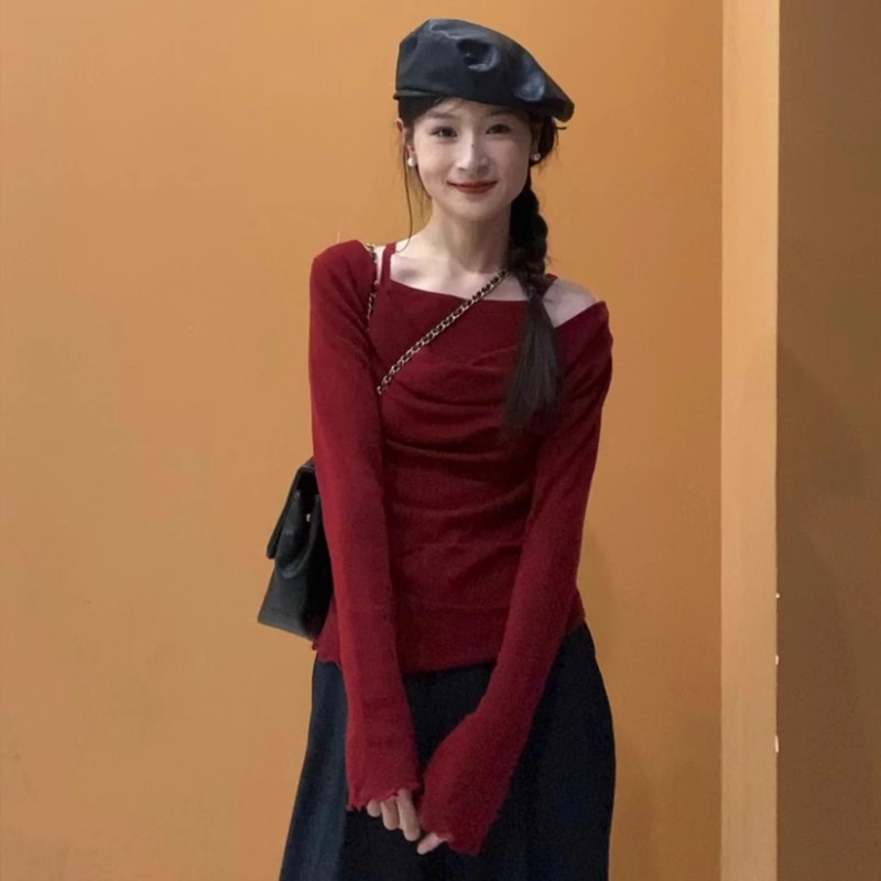 Fashion High Waist Versatile Skirt 2024 Spring New Korean Belt Solid S photo 7 (style 17165273900)