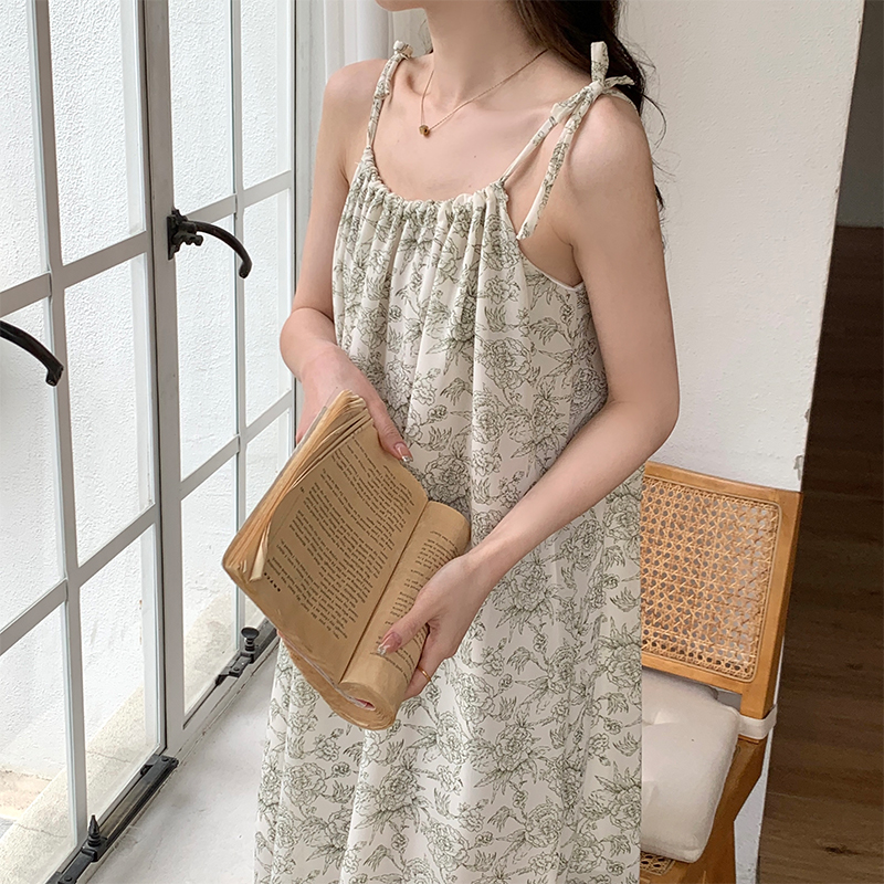 Women's Summer Cloud Cotton Slip Nightgown - Loose Fit, Slimming, Brea photo 3 (style SM-4A6337)