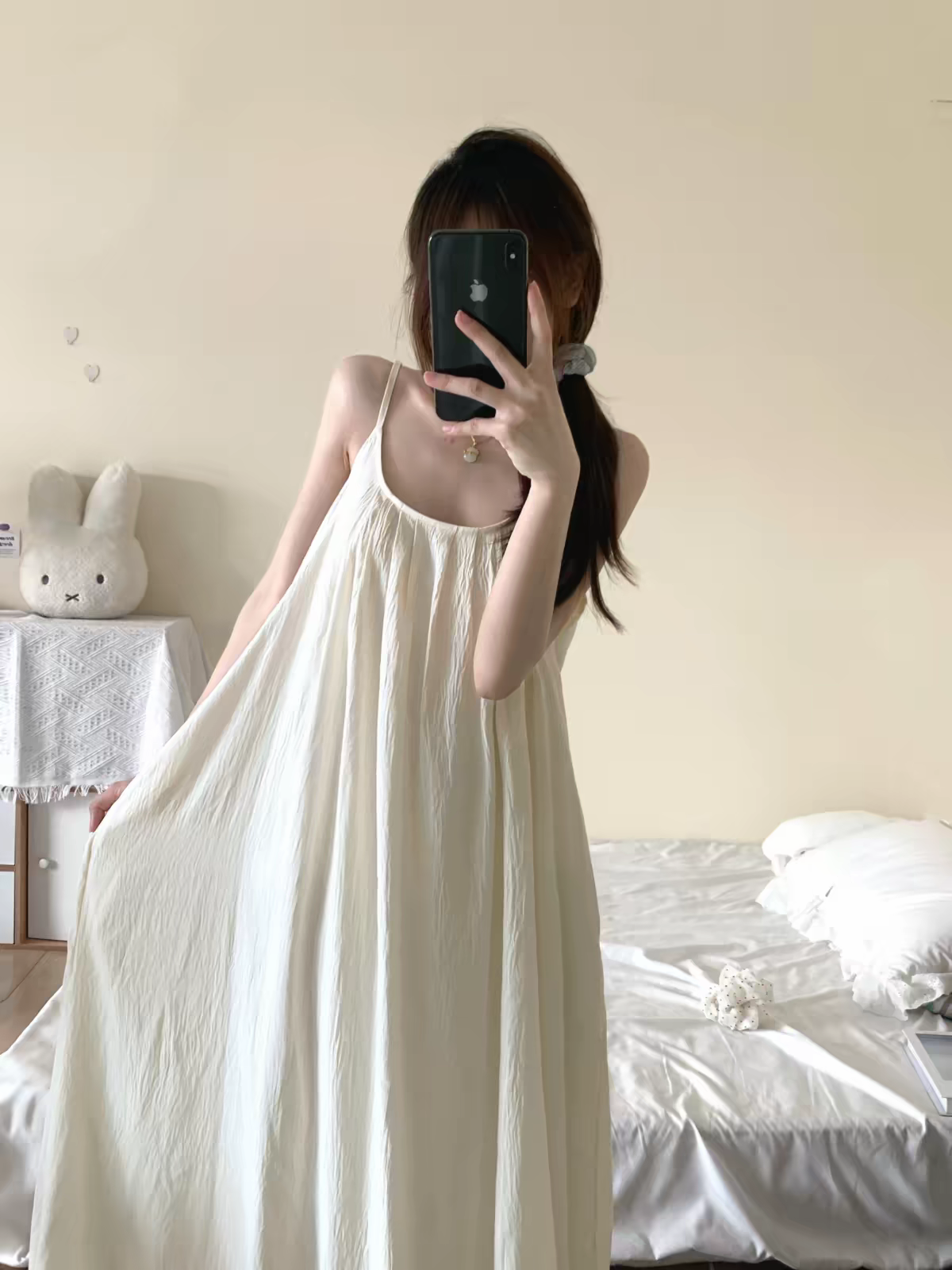 Summer Cloud Cotton With Pads Homewear Women Short Sleeve Shorts 2 Pcs photo 6 (style 1752175314)