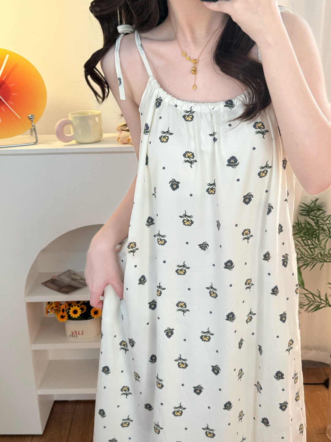 Women's Summer Cloud Cotton Short Sleeve & Shorts Loungewear Set photo 3 (style SM-0B3A62)