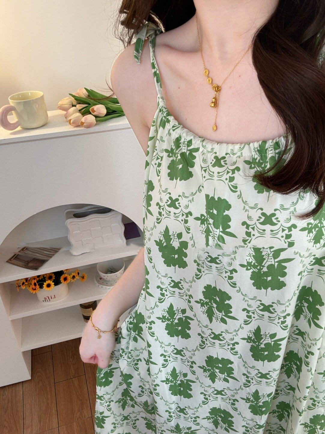 Women's Summer Cloud Cotton Short Sleeve & Shorts Loungewear Set photo 6 (style SM-0B3A62)