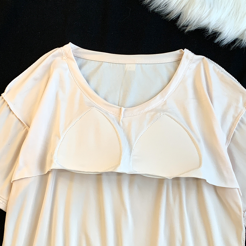 Summer Cotton Homewear Women Short Sleeve Shorts 2 Pcs Breathable Comf photo 4 (style 19)