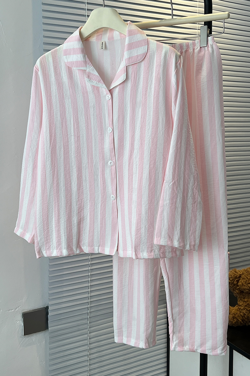 Summer Cloud Cotton Homewear Women Short Sleeve Shorts 2 Pcs Breathabl photo 2 (style 2025115)