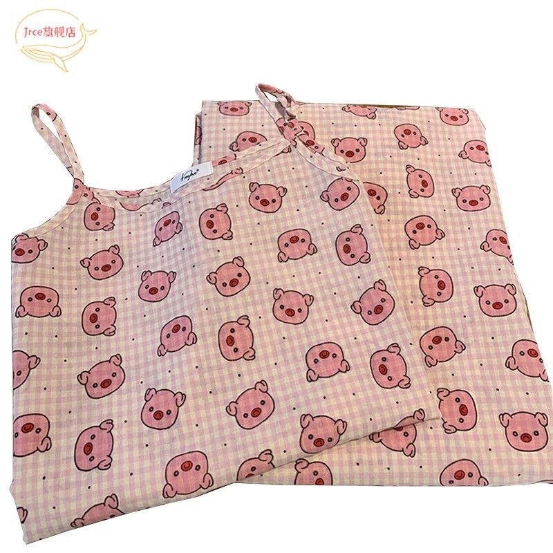 Women's Summer Cloud Cotton Built-in Chest Pad Short Sleeve & Shorts P photo 6 (style SM-FFE10C)