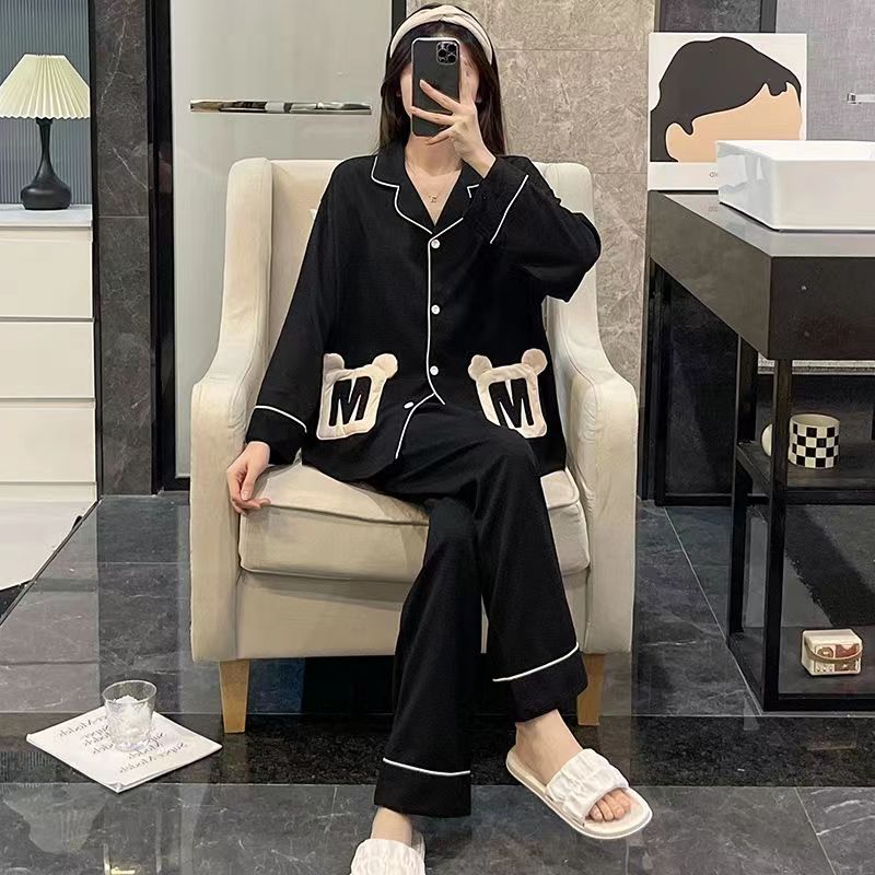 Summer Cotton Homewear Women Short Sleeve Shorts 2 Pcs Breathable Comf photo 1 (style 21)