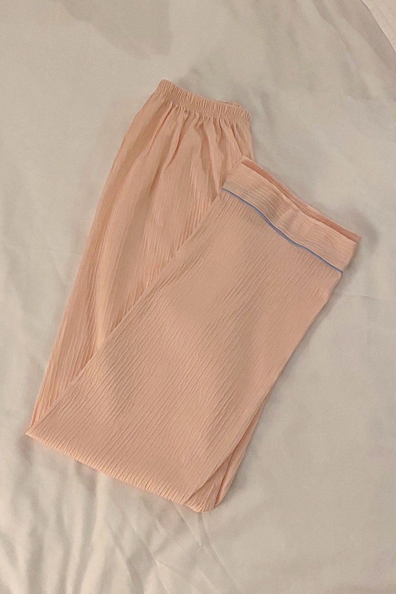 Summer Cotton Cardigan Homewear Women Short Sleeve Shorts 2 Pcs Breath photo 6 (style 220321)
