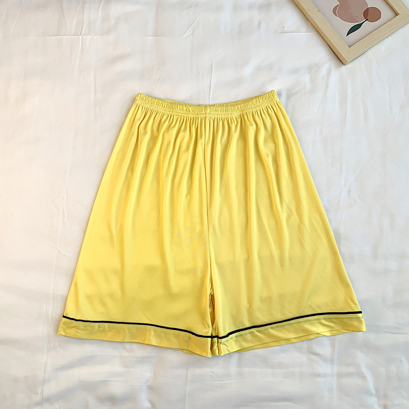 Summer Cotton Homewear Women Short Sleeve Shorts 2 Pcs Breathable Comf photo 2 (style 23)