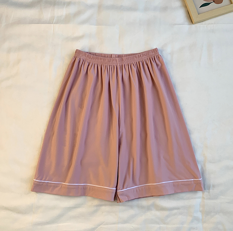 Summer Cotton Homewear Women Short Sleeve Shorts 2 Pcs Breathable Comf photo 1 (style 25)