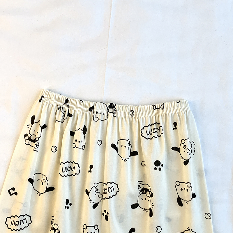 Summer Cotton Homewear Women Short Sleeve Shorts 2 Pcs Breathable Comf photo 6 (style 30)