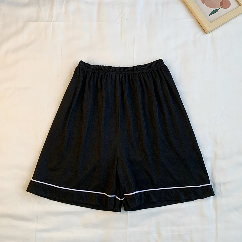 Summer Cotton Homewear Women Short Sleeve Shorts 2 Pcs Breathable Comf photo 1 (style 32)