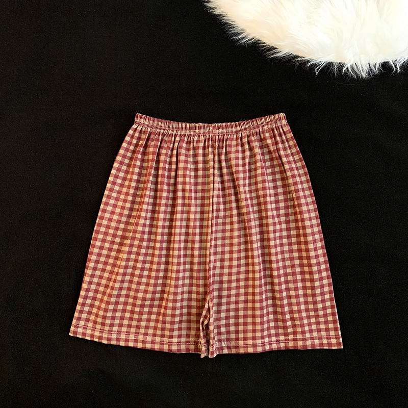 Summer Cotton Homewear Women Short Sleeve Shorts 2 Pcs Breathable Comf photo 4 (style 38)