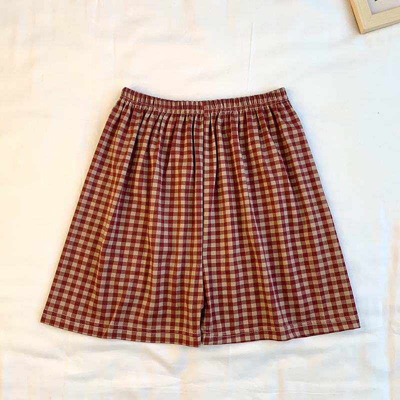 Summer Cotton Homewear Women Short Sleeve Shorts 2 Pcs Breathable Comf photo 3 (style 39)