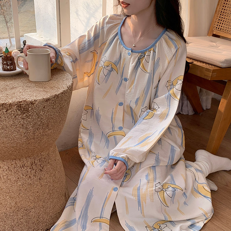 Summer Cotton Cardigan Homewear Women Short Sleeve Shorts 2 Pcs Breath photo 6 (style 4)