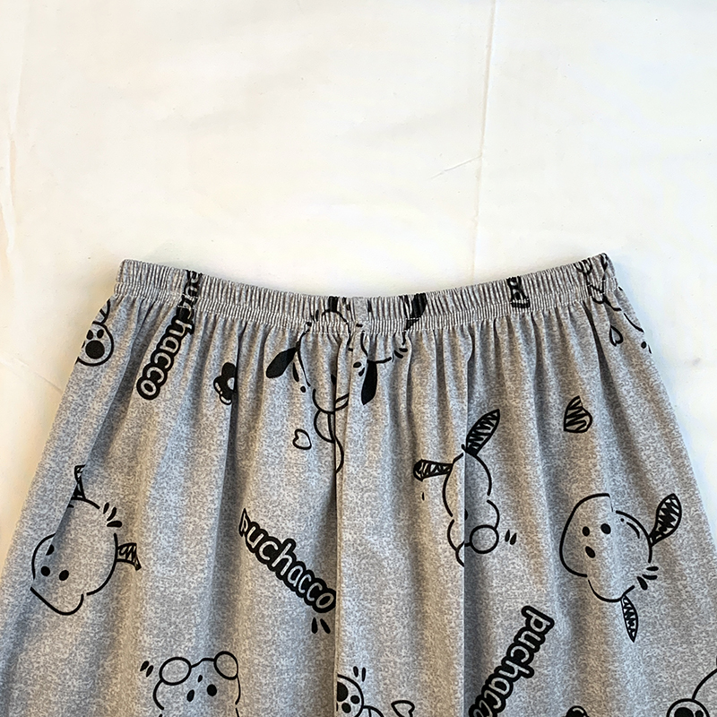 Summer Cotton Pullover Homewear Women Short Sleeve Shorts 2 Pcs Breath photo 2 (style 42)