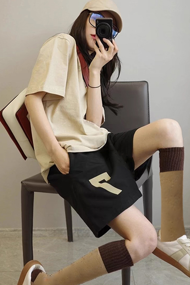 Summer Cotton-Like Homewear Women Short Sleeve Shorts 2 Pcs Breathable photo 3 (style 425314)