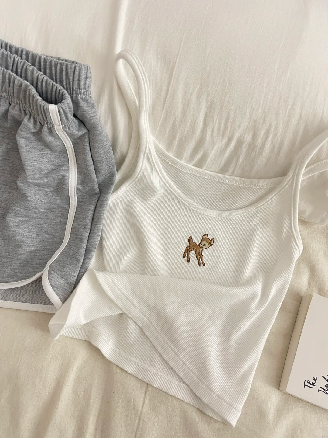 Summer Cotton-Like With Pads Homewear Women Short Sleeve Shorts 2 Pcs photo 6 (style 4360)