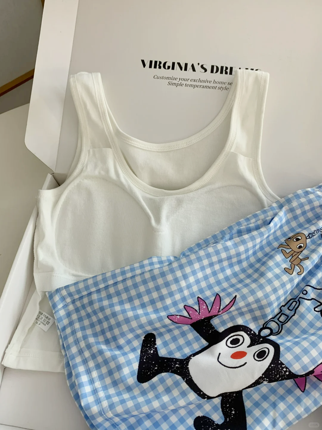 Summer Cotton-Like Vest Homewear Women Short Sleeve Shorts 2 Pcs Breathable Wholesale