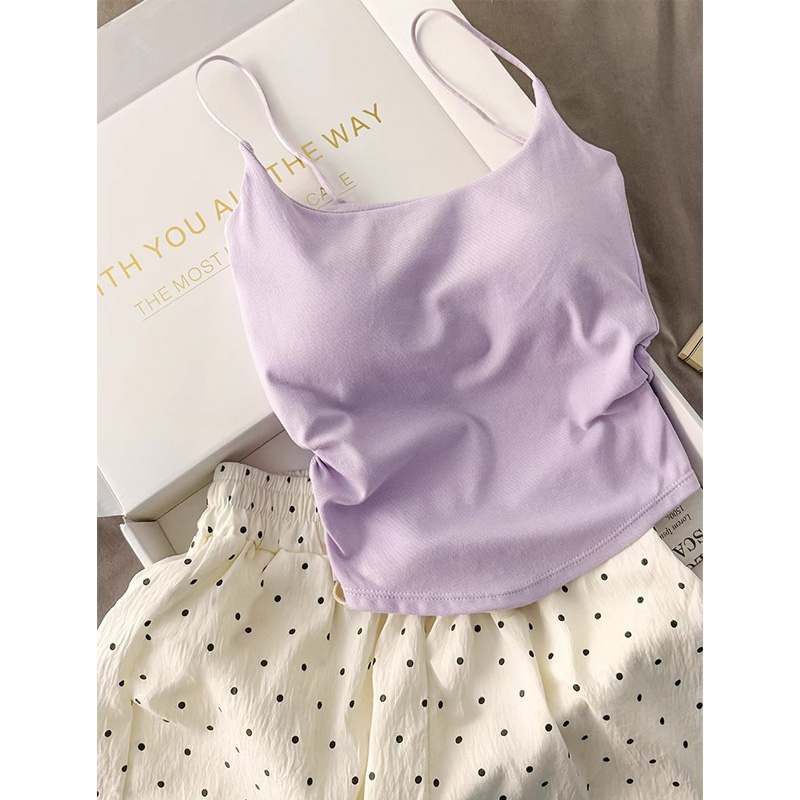 Summer Cotton-Like With Pads Homewear Women Short Sleeve Shorts 2 Pcs photo 5 (style 4373)
