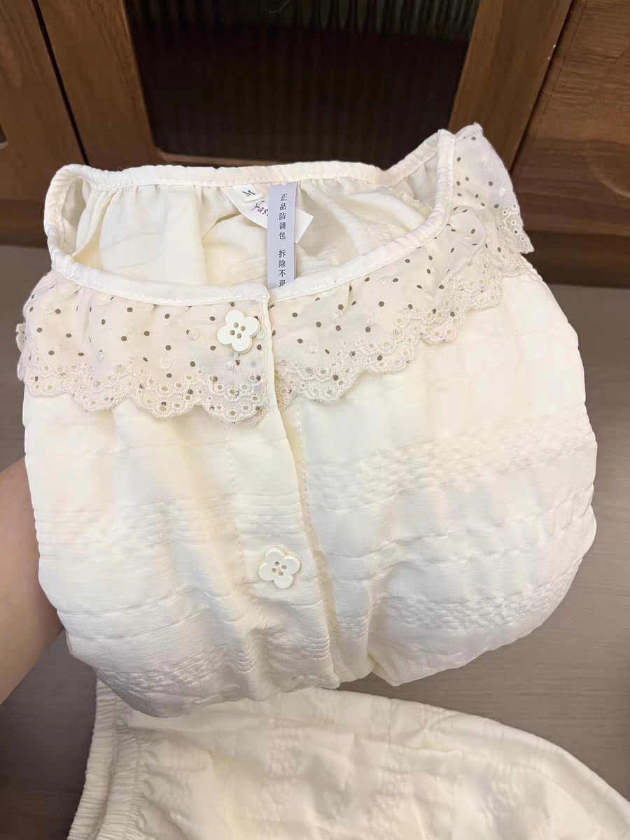 Summer Cotton With Pads Homewear Women Short Sleeve Shorts 2 Pcs Breat photo 3 (style 5084)