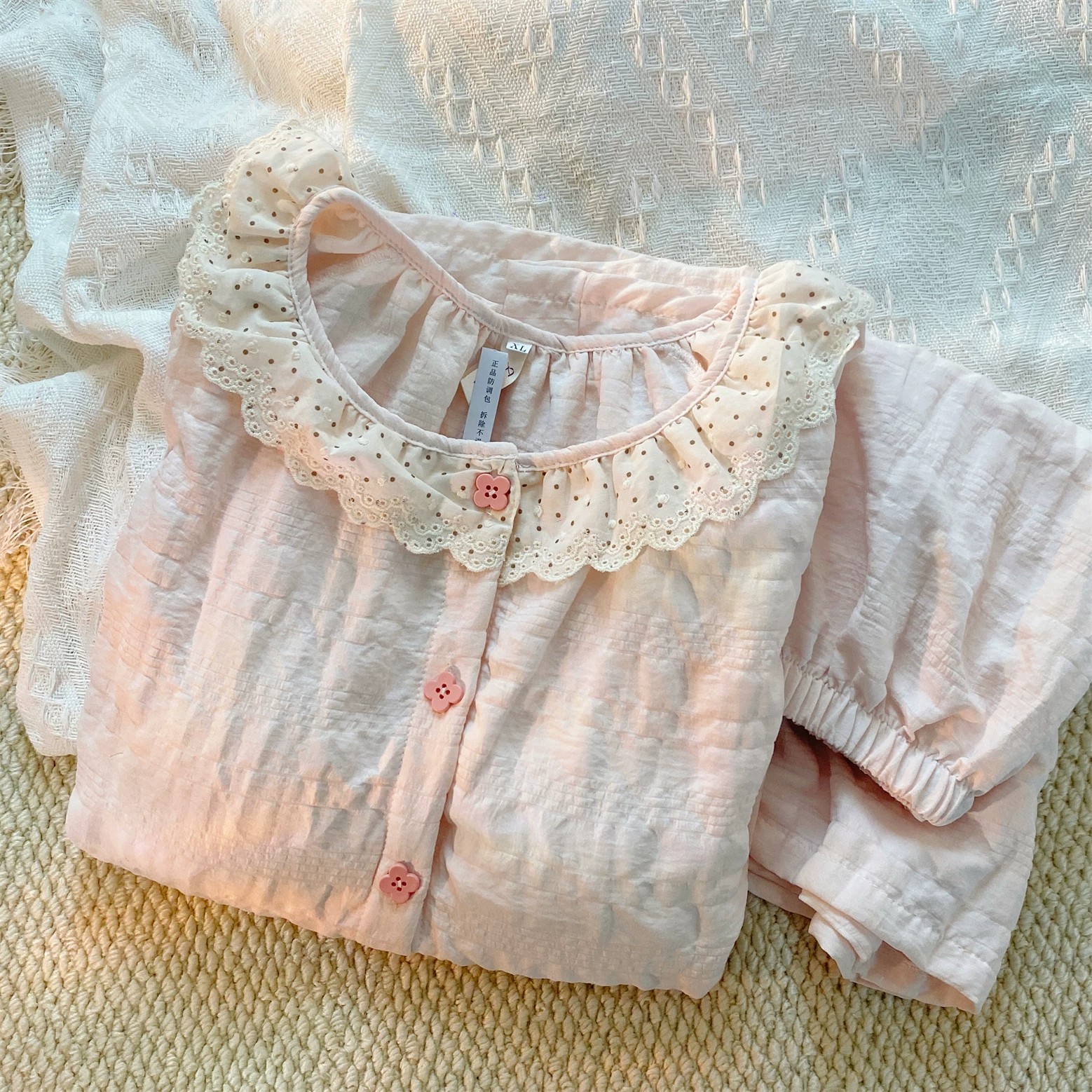Summer Cotton With Pads Homewear Women Short Sleeve Shorts 2 Pcs Breat photo 6 (style 5086)