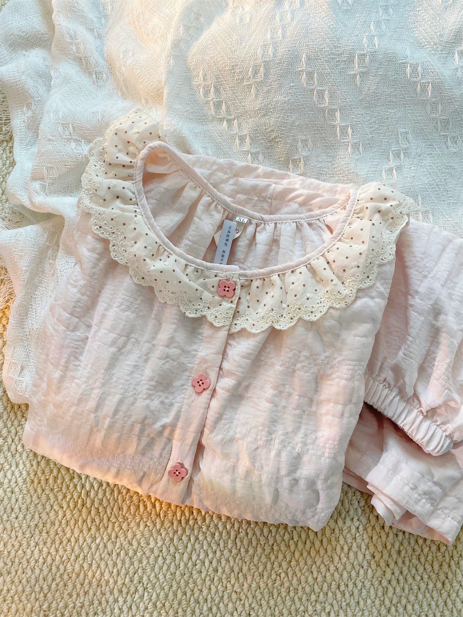 Summer Cotton With Pads Homewear Women Short Sleeve Shorts 2 Pcs Breat photo 2 (style 5086)