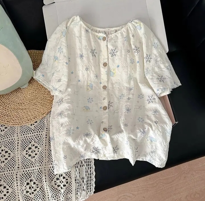 Summer Cotton With Pads Homewear Women Short Sleeve Shorts 2 Pcs Breat photo 6 (style 5088)